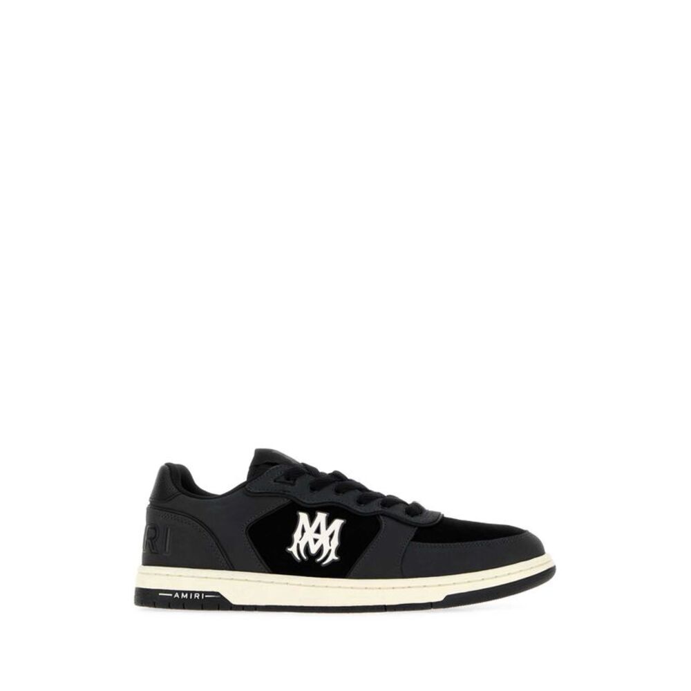 Amiri Men Two-Tone Suede And Fabric Newport Sneakers